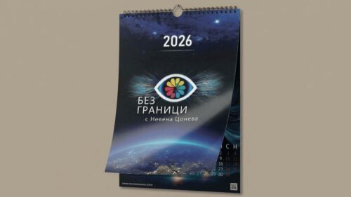 Луксозен календар "БЕЗ ГРАНИЦИ 2026" | Послания и вдъхновения